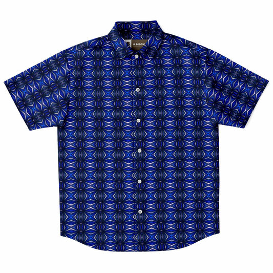 Short Sleeve Button Down Shirt (Casablanca)