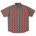 Short Sleeve Button Down Shirt (Modern Paisley)