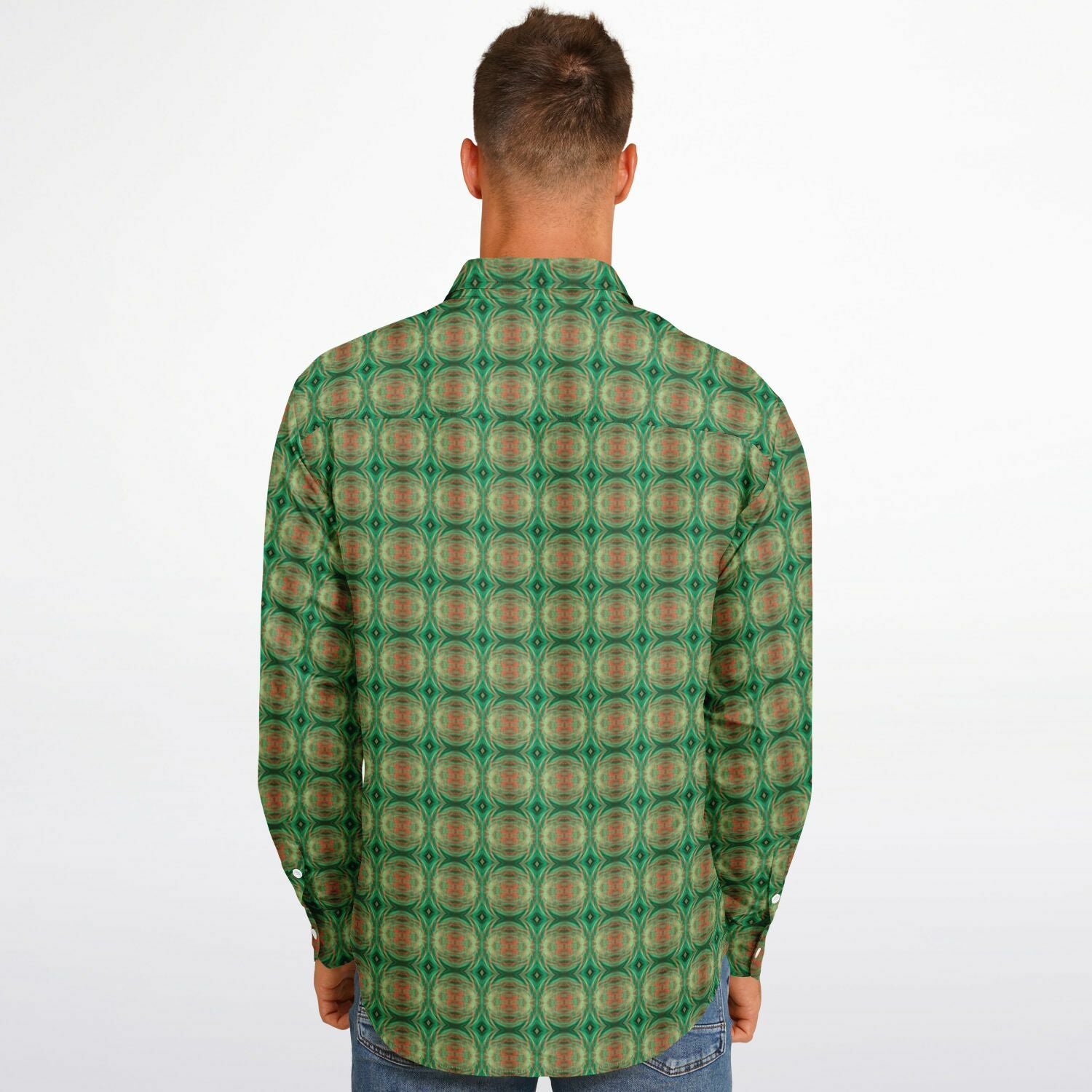 Long Sleeve Button Down Shirt (Frankenstein)