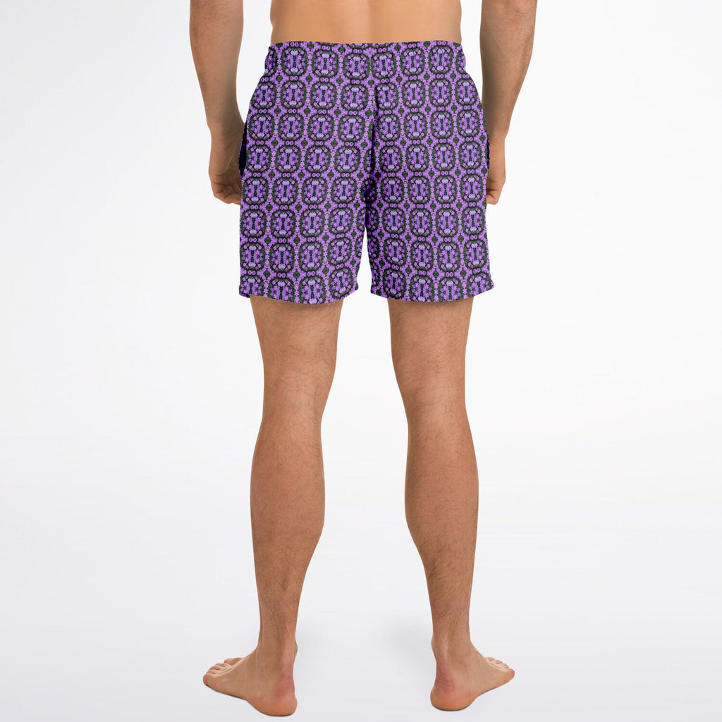 Swim Trunks (Violet Rings)