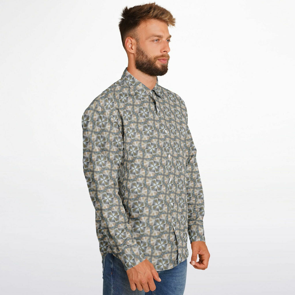 Long Sleeve Button Down Shirt (Dreams No. 2)