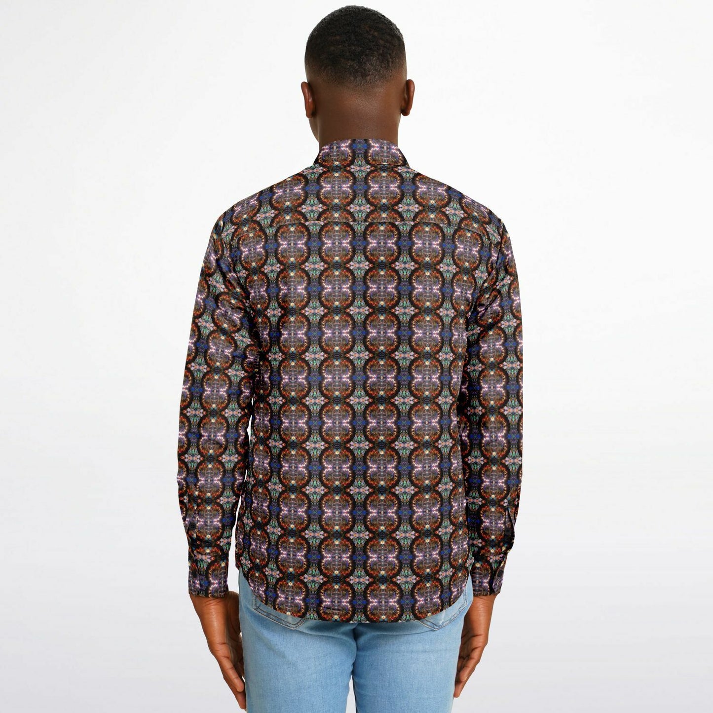 Long Sleeve Button Down Shirt (Woodstock No. 2)