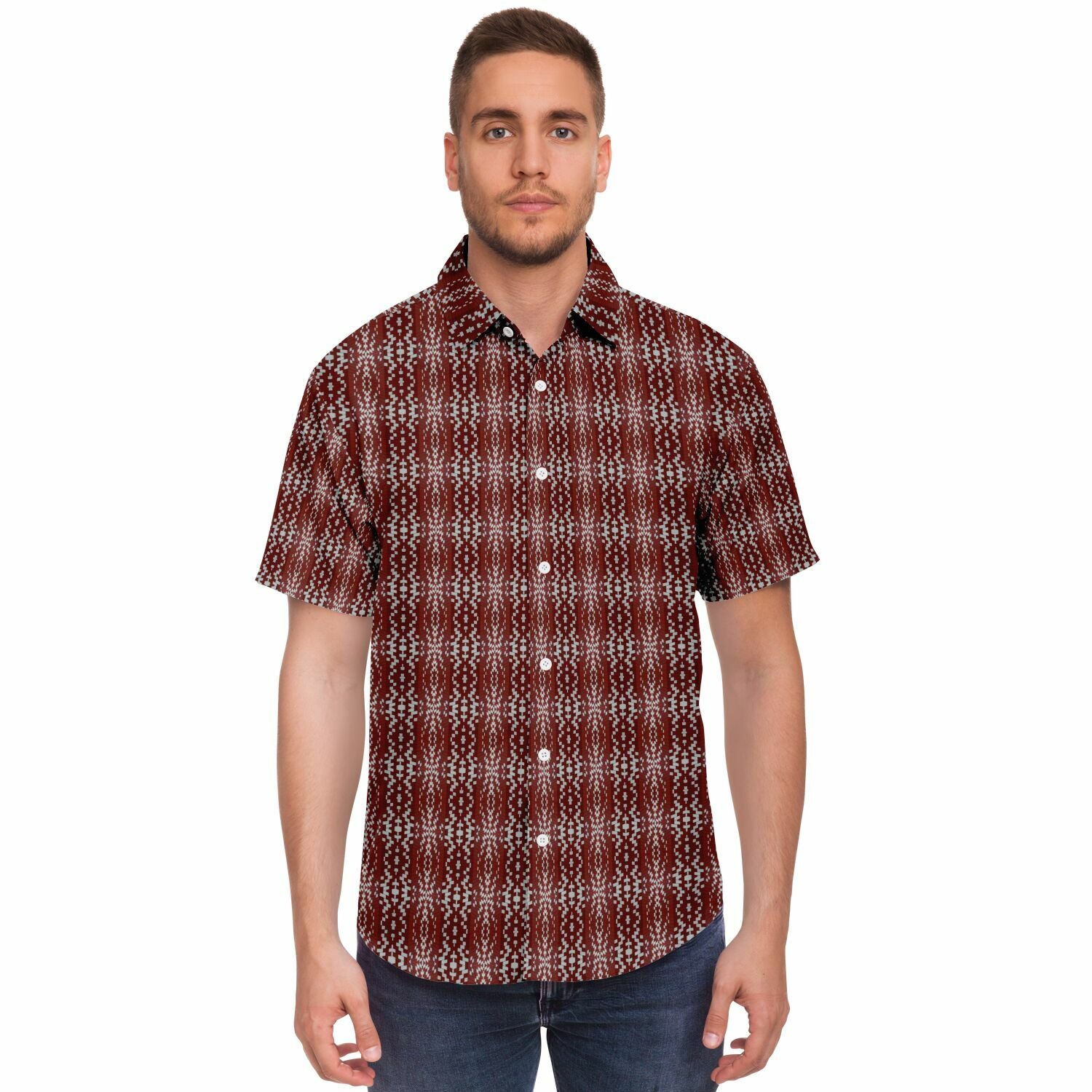 Short Sleeve Button Down Shirt (Plainfield)