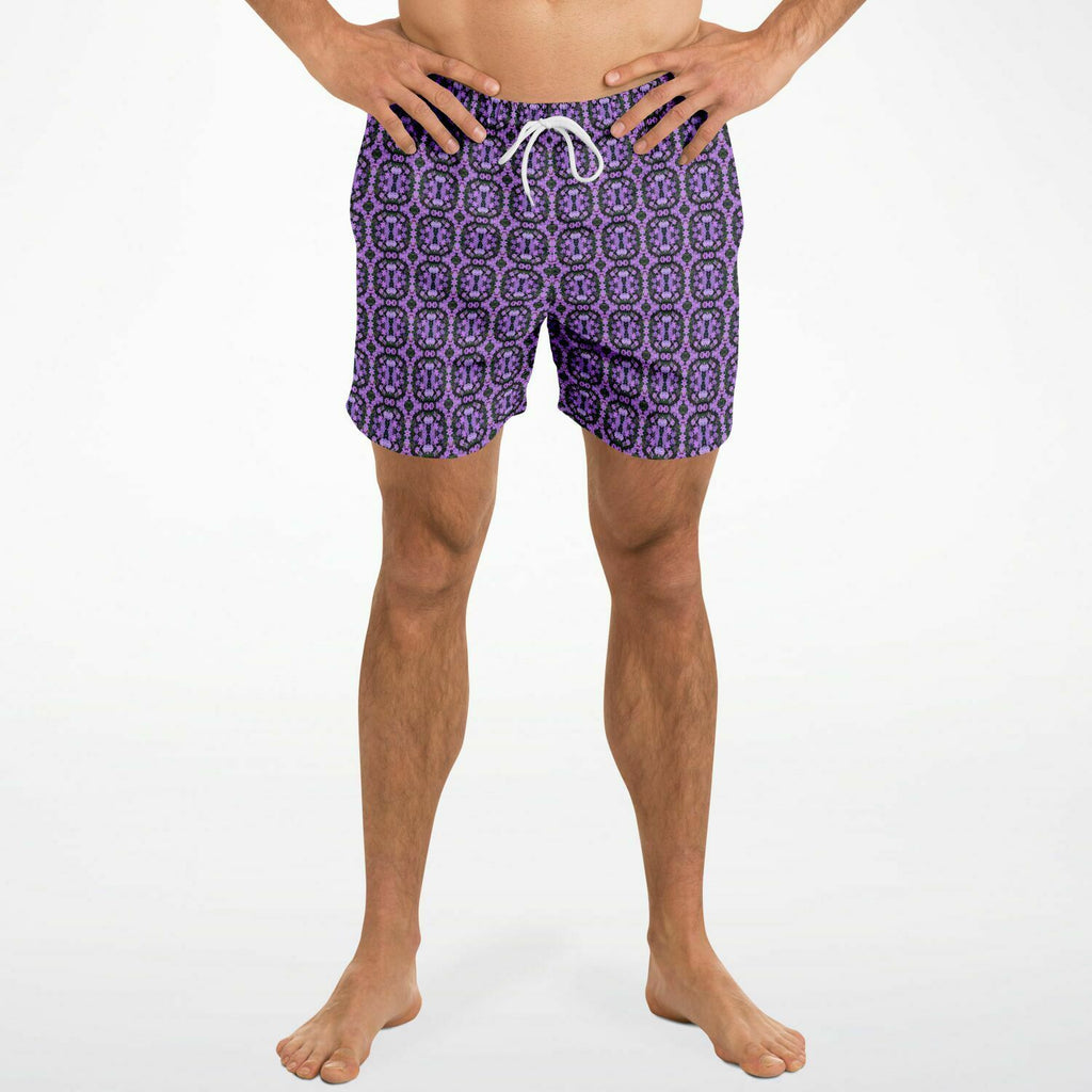 Swim Trunks (Violet Rings)