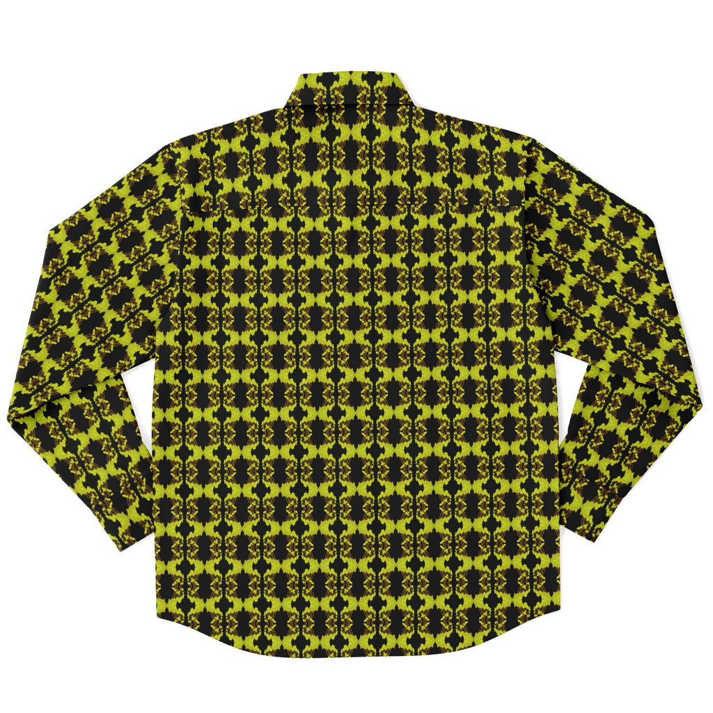 Long Sleeve Button Down Shirt (Neon Trees No. 2)
