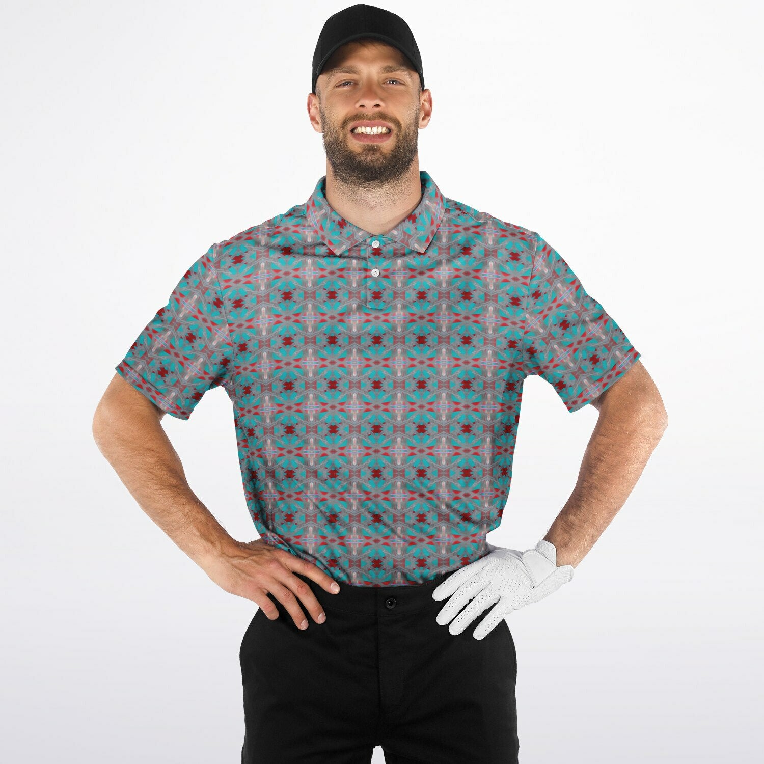 Polo Shirt (Aluminum Lattice)