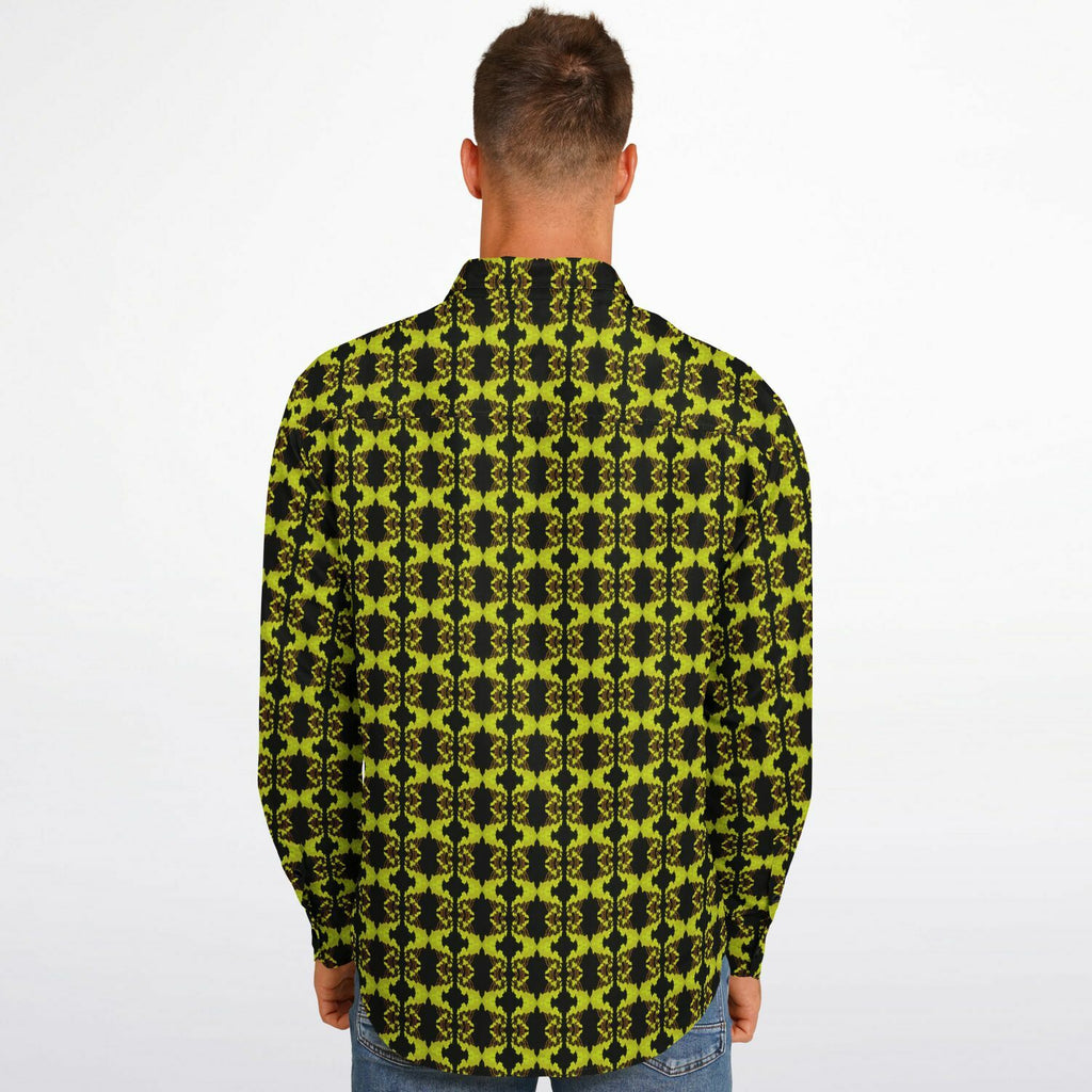 Long Sleeve Button Down Shirt (Neon Trees No. 2)