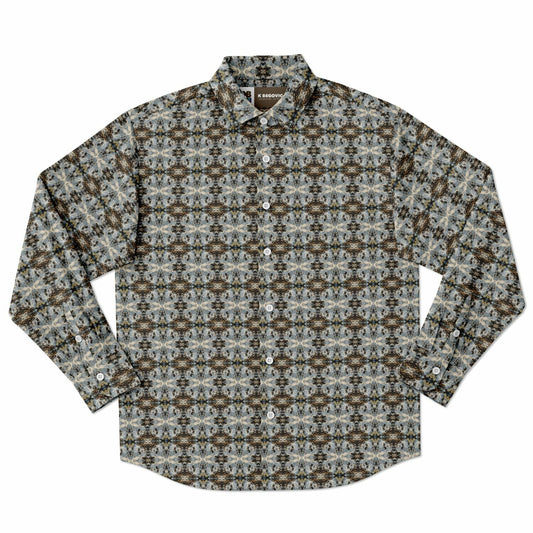 Long Sleeve Button Down Shirt (Moth)