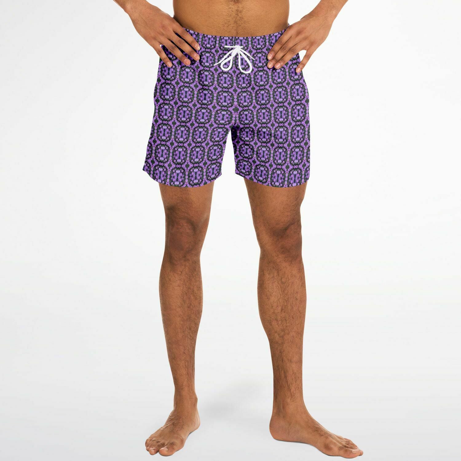 Swim Trunks (Violet Rings)