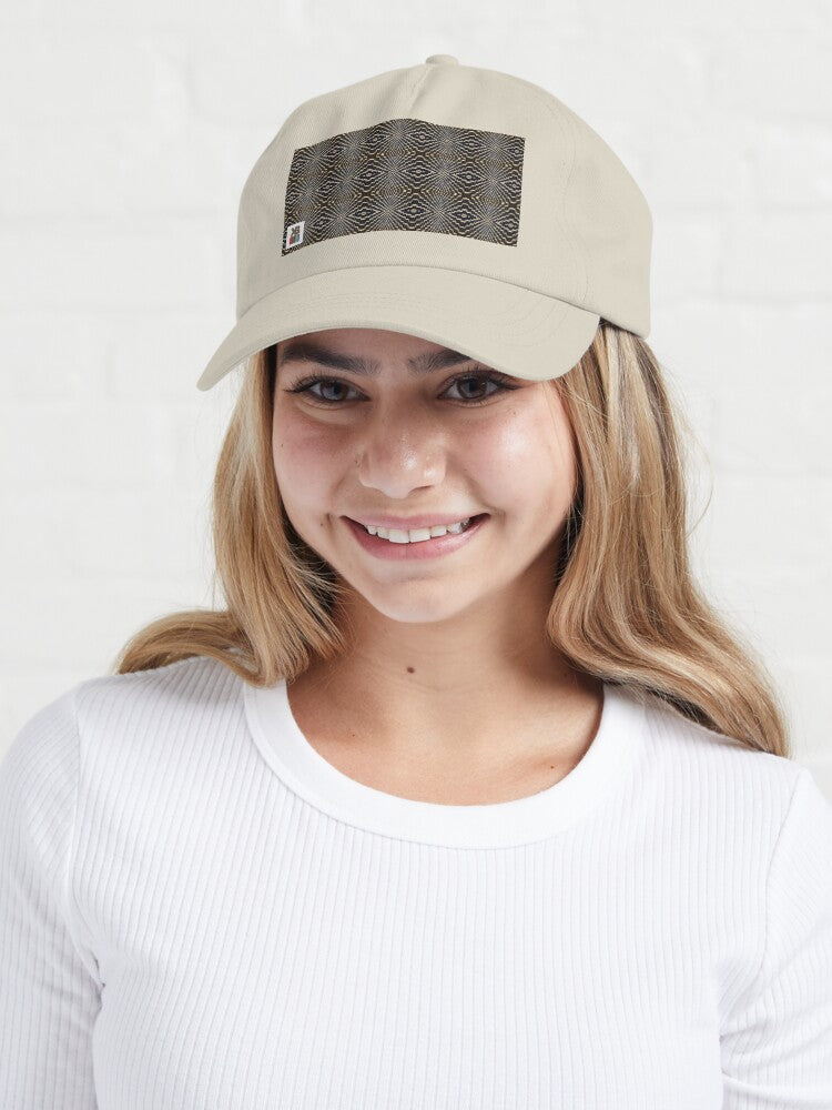 Beige Unstructured Cap (Tetris)