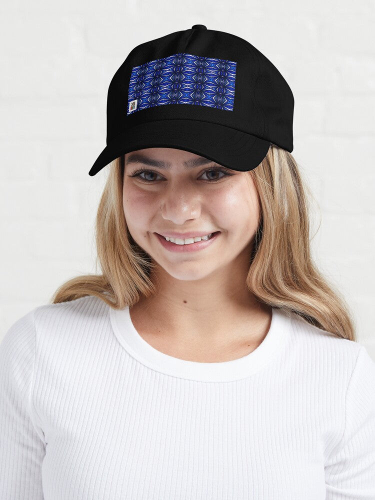 Black Unstructured Cap (Casablanca)