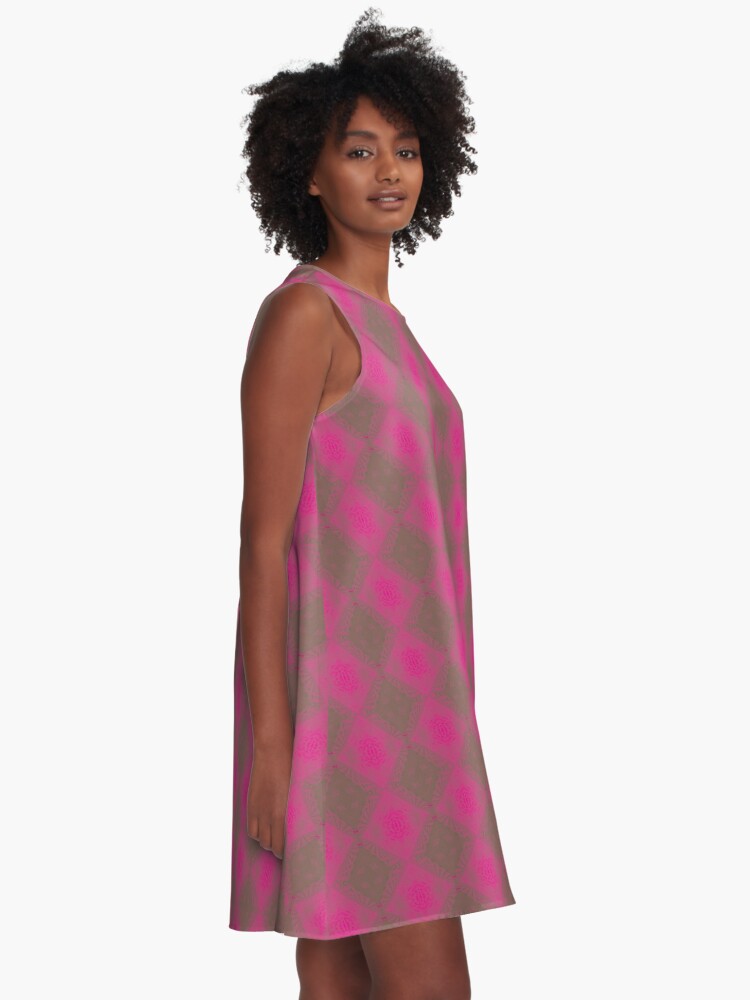 A-Line Dress (Pink Diamond)