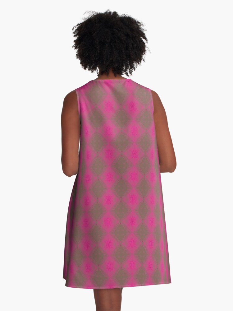 A-Line Dress (Pink Diamond)