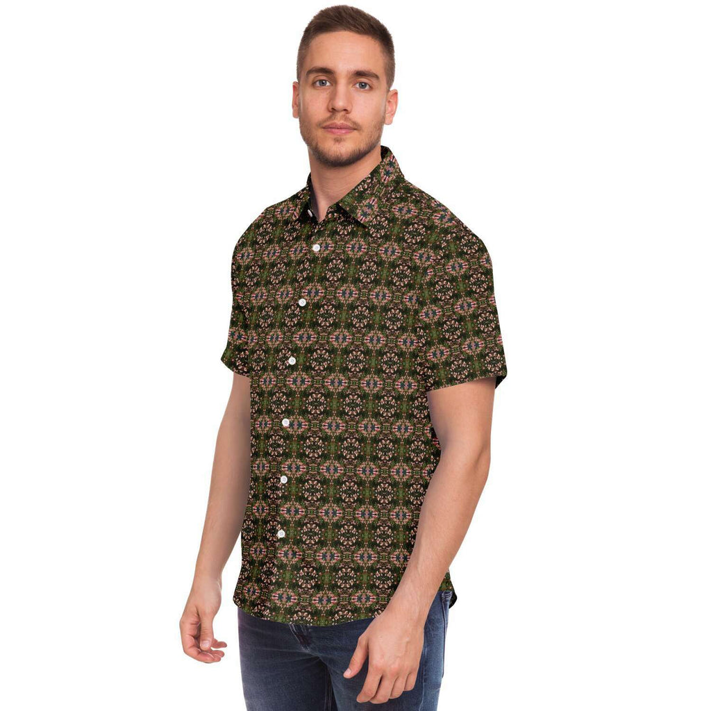 Short Sleeve Button Down Shirt (Tapestry)