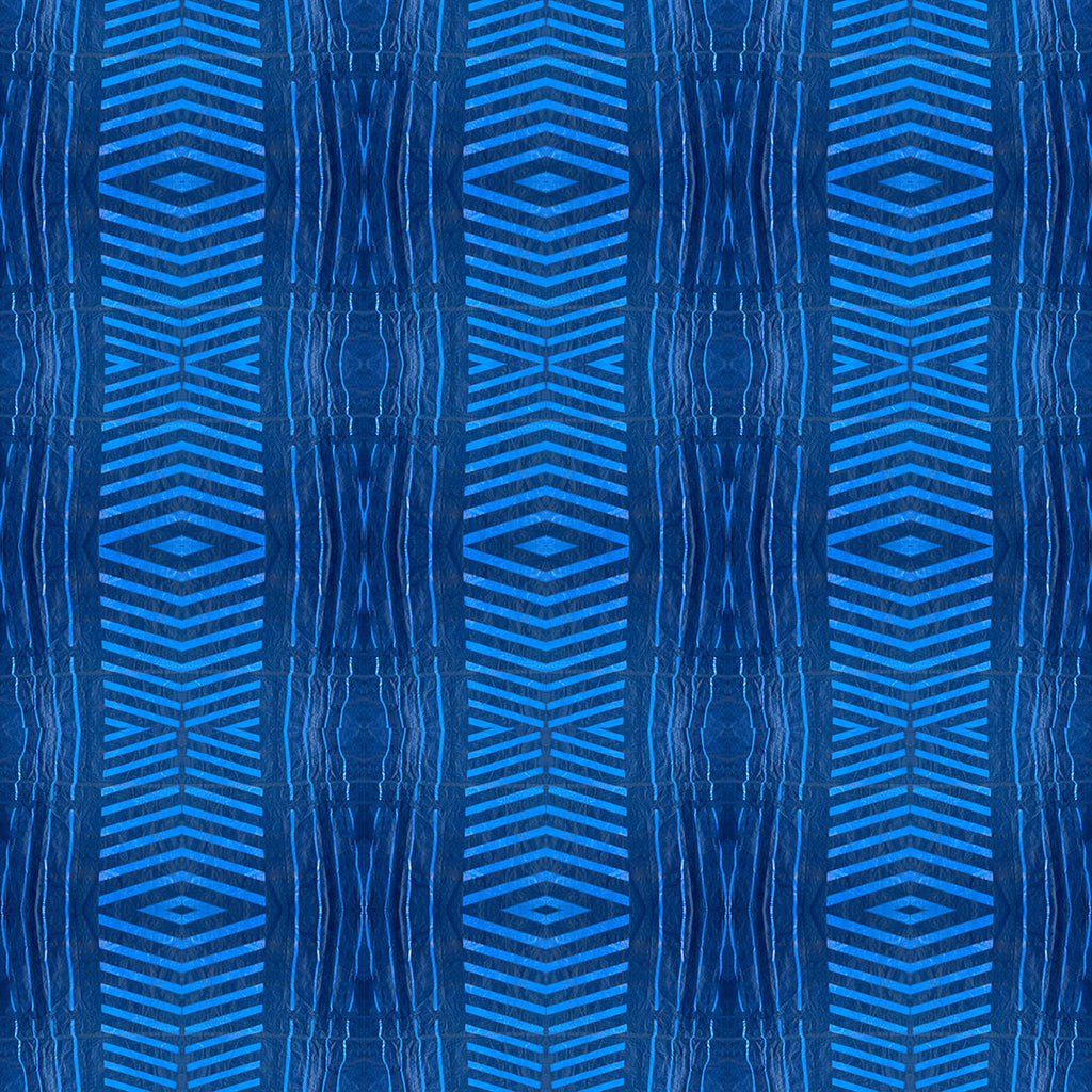 Short Sleeve Button Down Shirt (Royal Tiki)