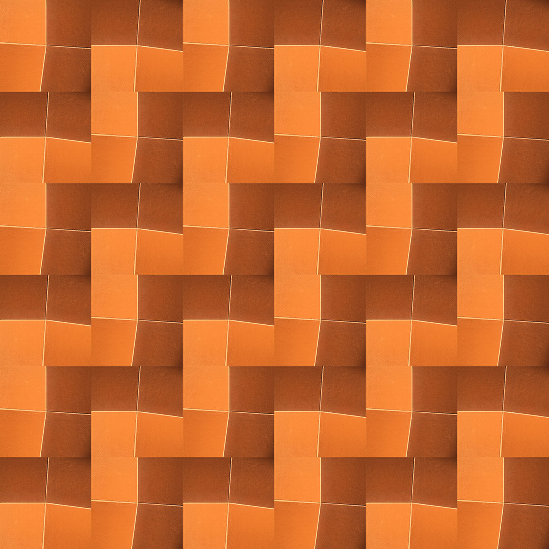 Tote Bag (Burnt Orange Tiles)