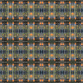 Square Silk Scarf (Modern Plaid No. 1)