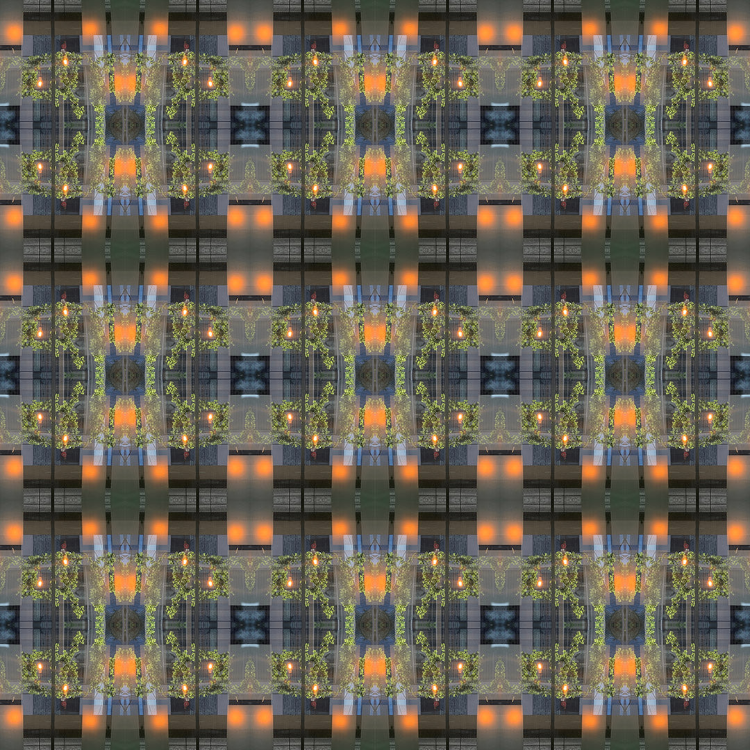 Short Sleeve Button Down Shirt (Modern Plaid No. 1)