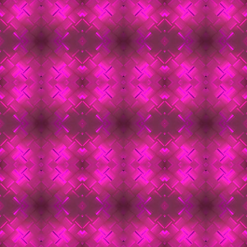 A-Line Dress (Fuchsia Parquet)