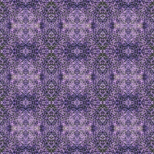 A-Line Dress (Violet Pinwheels)