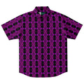Short Sleeve Button Down Shirt (Nightflower)