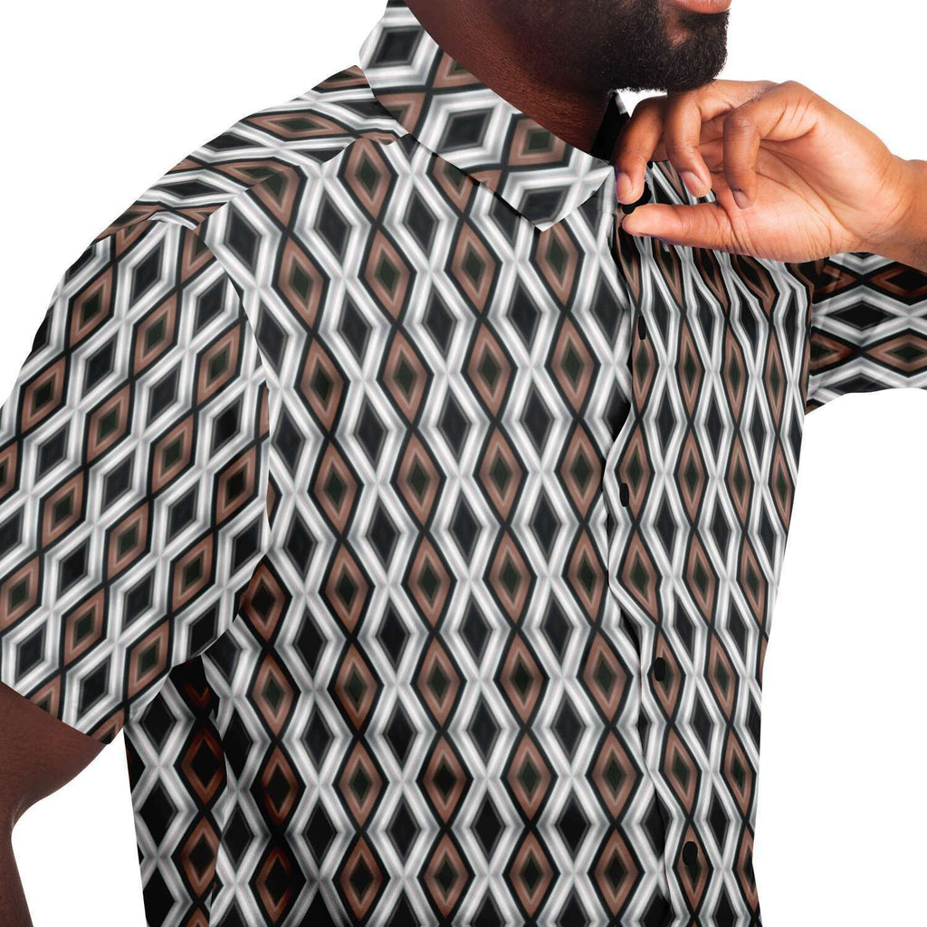 Short Sleeve Button Down Shirt (Copper & Lead No. 3)