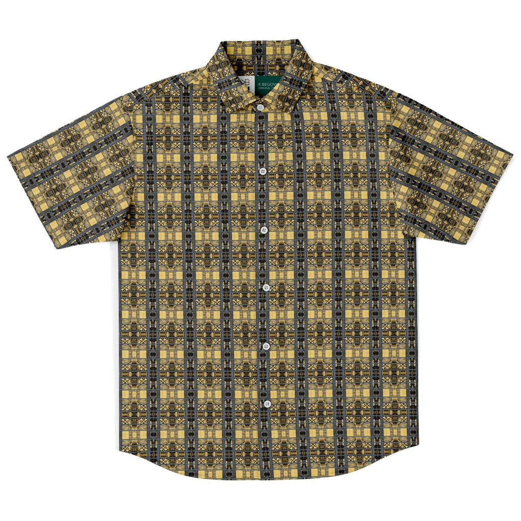 Short Sleeve Button Down Shirt (Antique Machine)