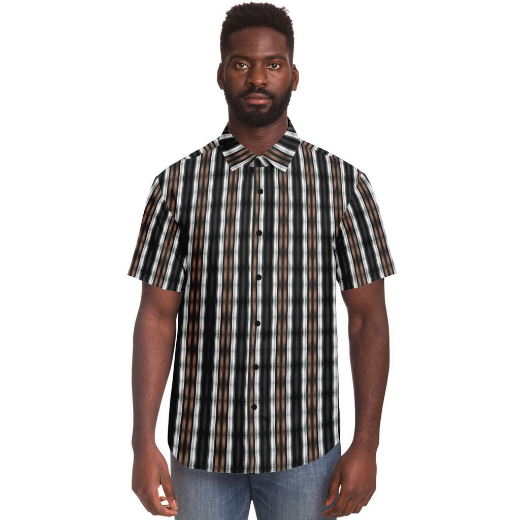 Short Sleeve Button Down Shirt (Copper & Lead No. 1)