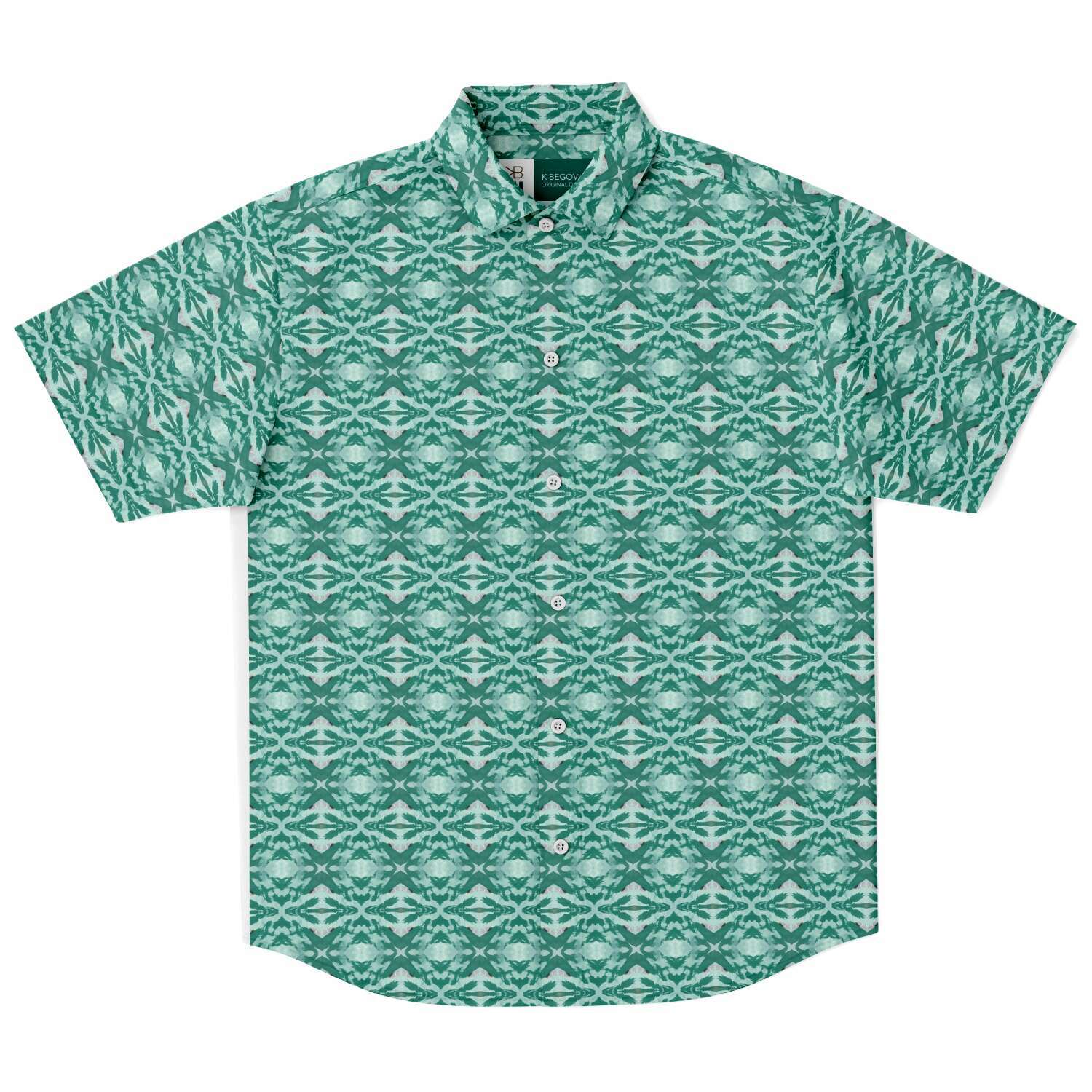 Short Sleeve Button Down Shirt (Neptune)