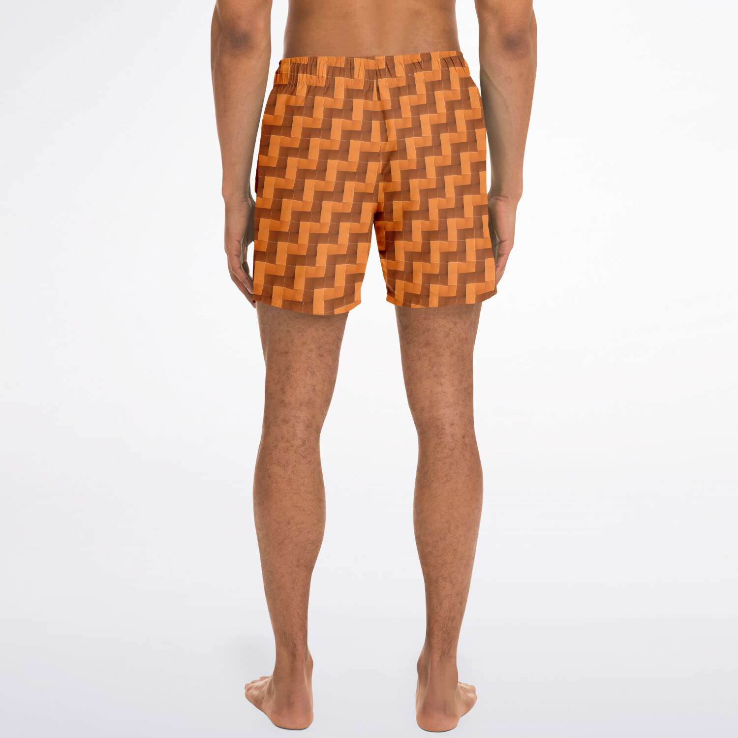 Swim Trunks (Burnt Orange Tiles)
