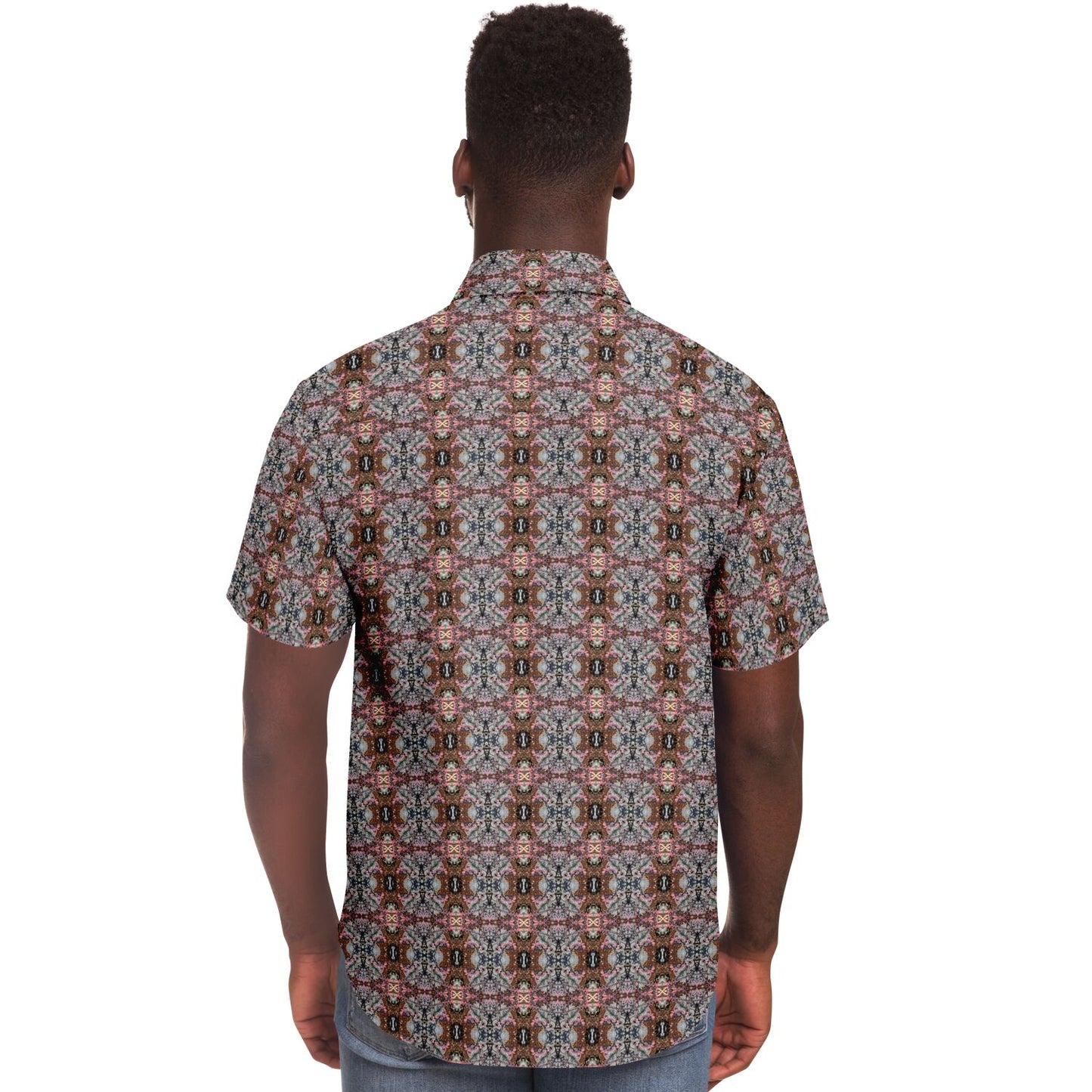 Short Sleeve Button Down Shirt (Artichoke)