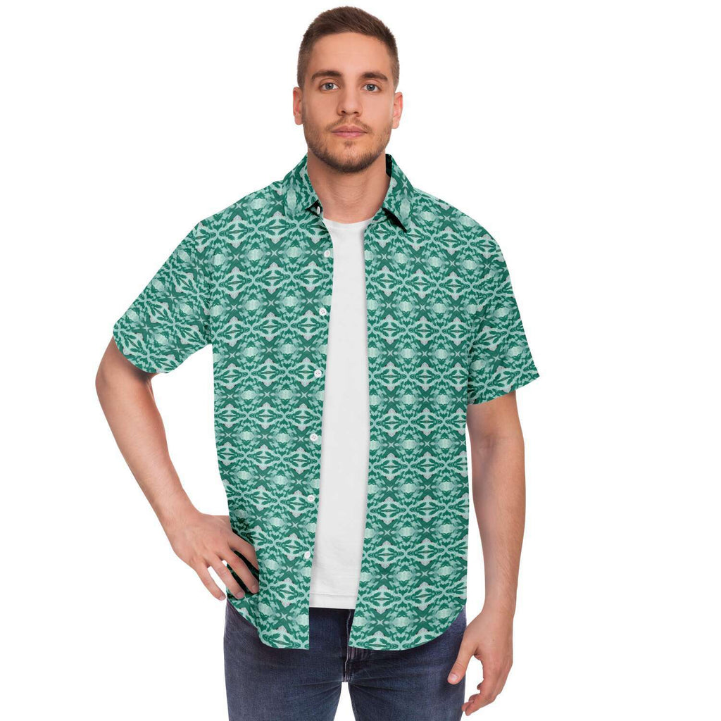 Short Sleeve Button Down Shirt (Neptune)