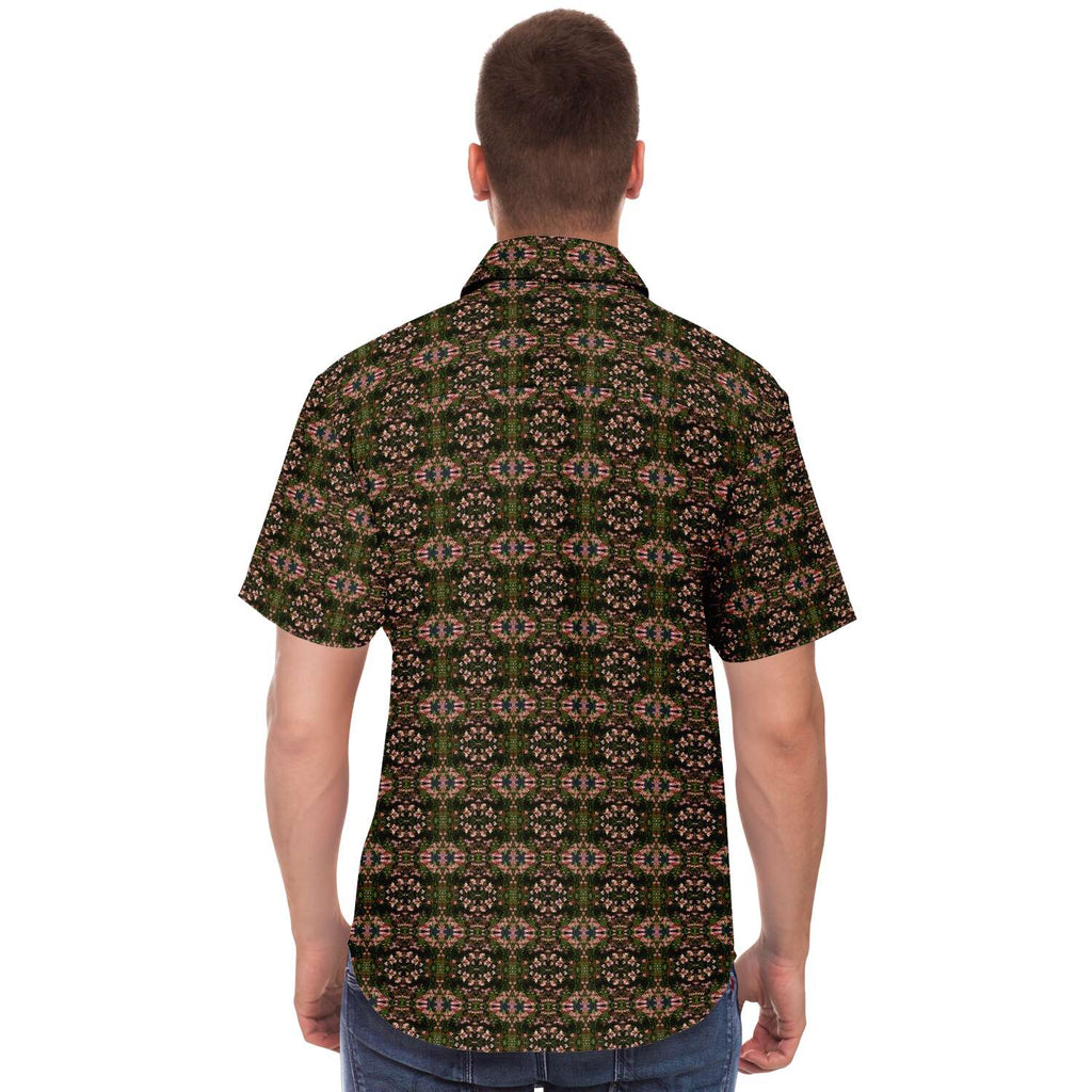 Short Sleeve Button Down Shirt (Tapestry)