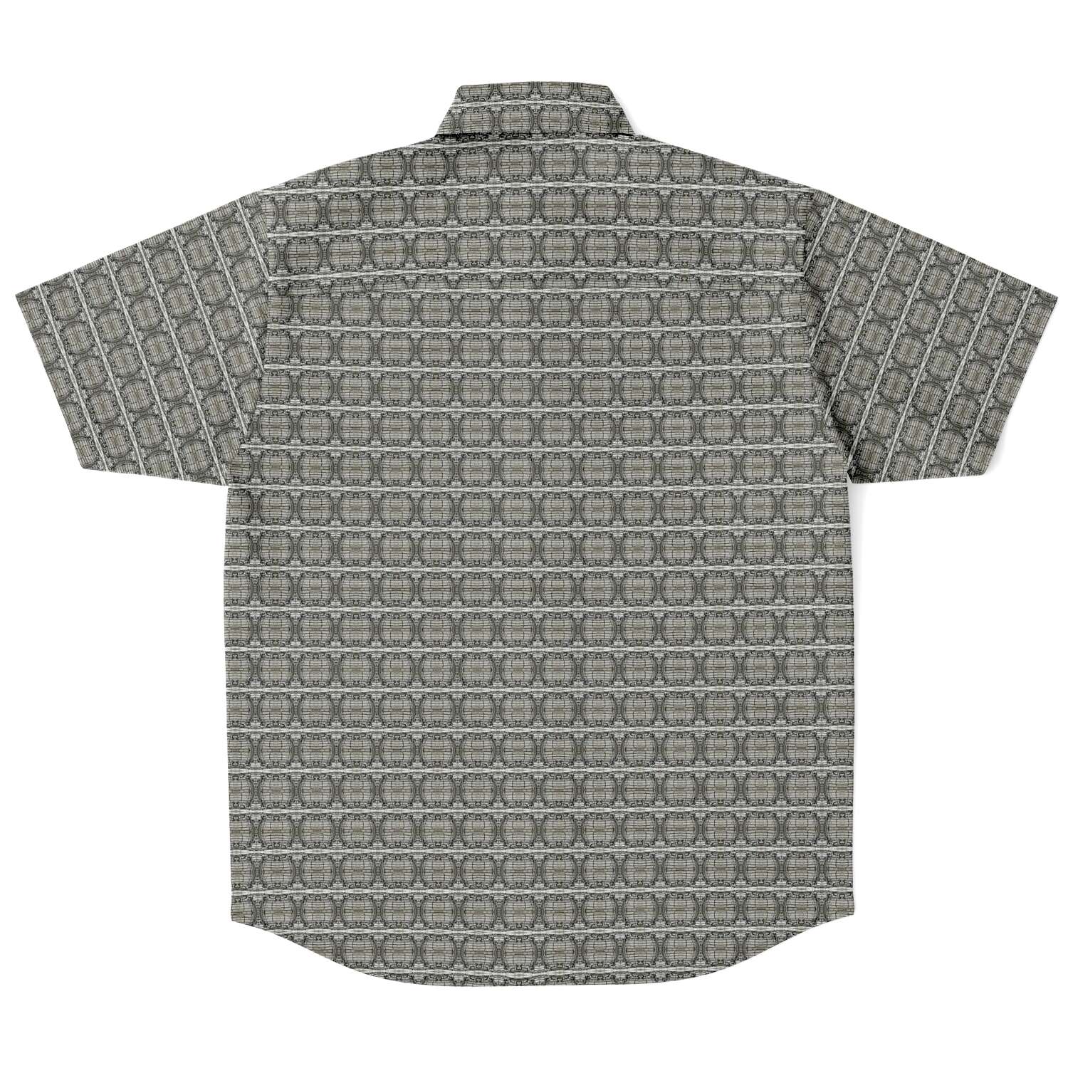 Short Sleeve Button Down Shirt (Wire Pattern 50)