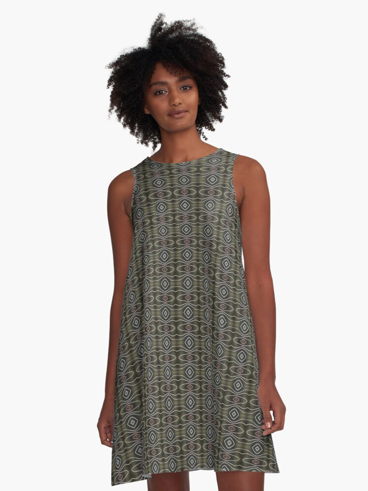 A-Line Dress (Tulips)