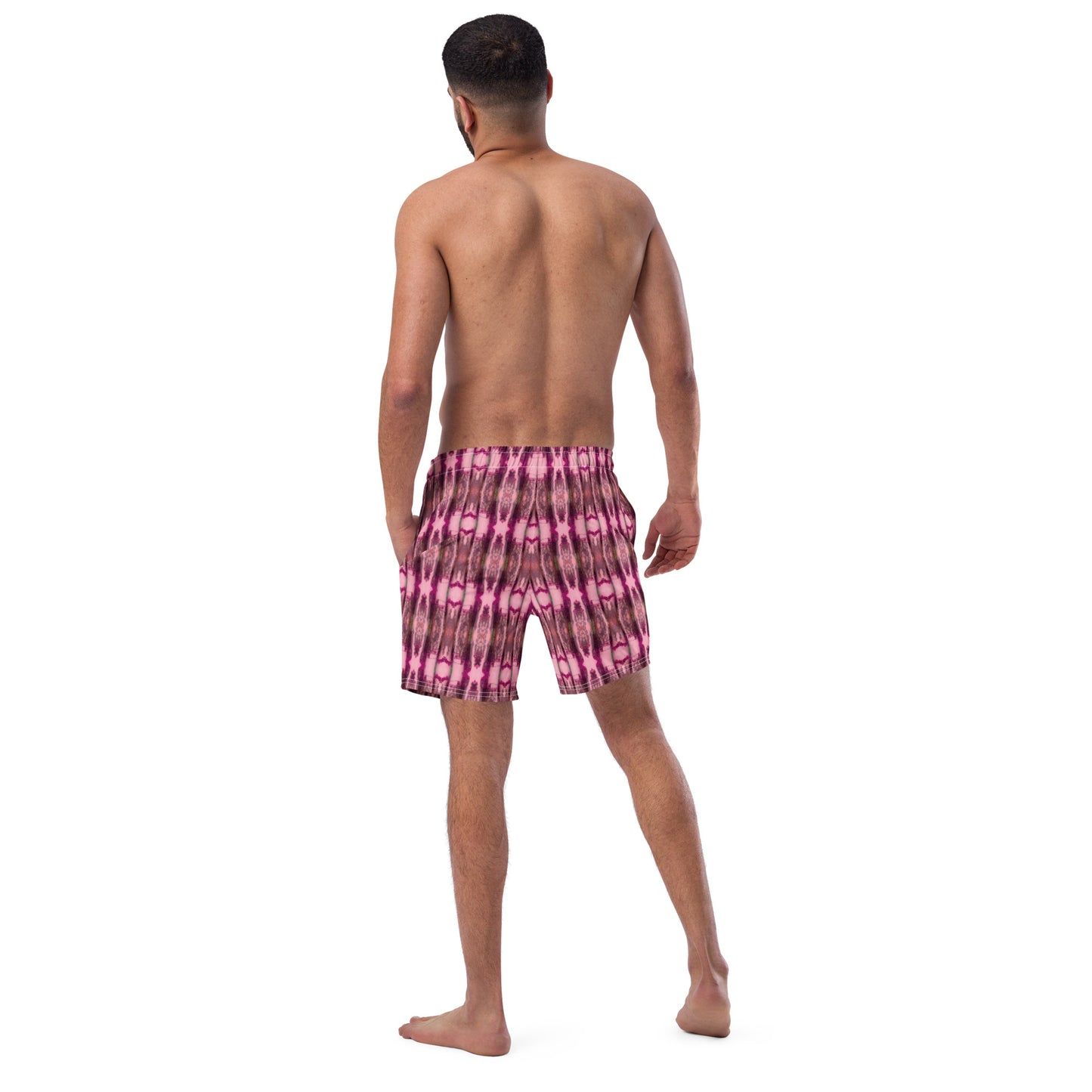 Eco-friendly Swim Trunks (Candy Cane)