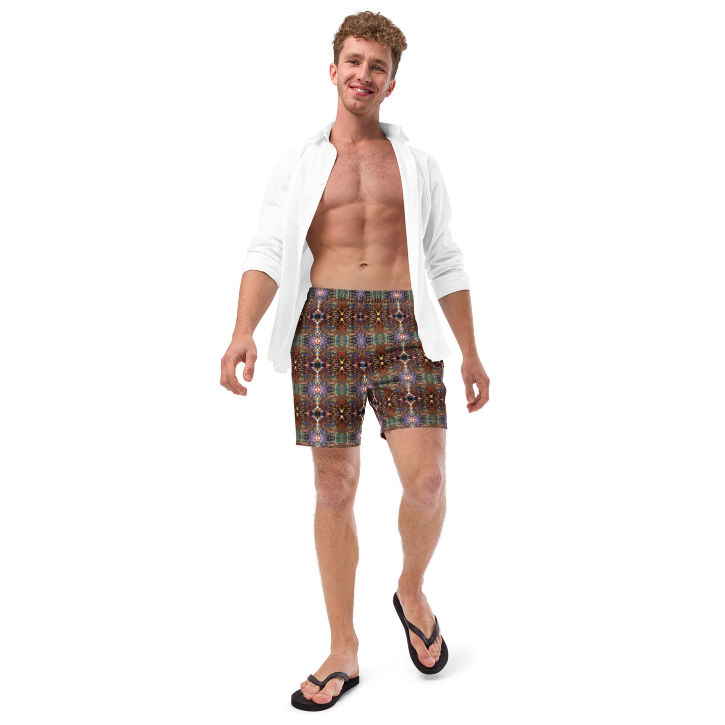 Eco-friendly Swim Trunks (Woodstock No. 1)