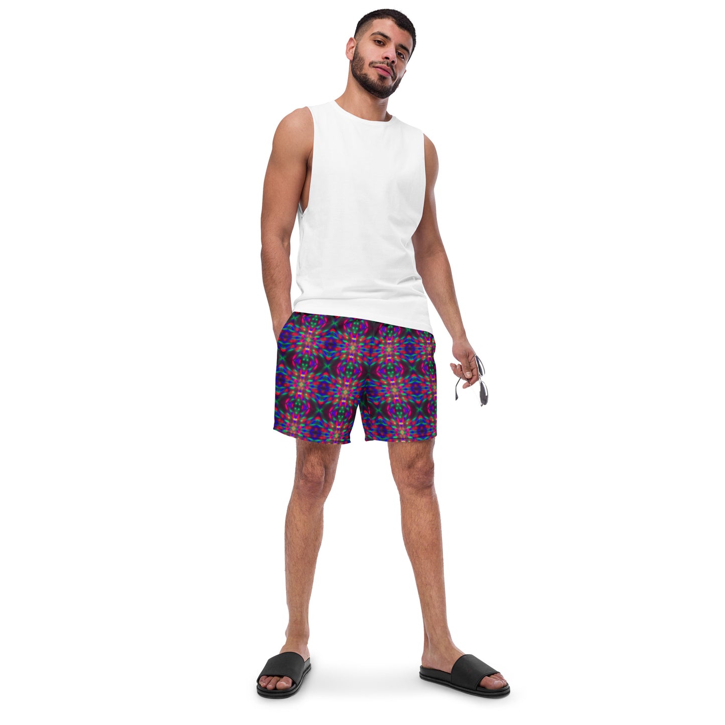 Eco-friendly Swim Trunks (Disco No. 5)