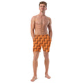 Eco-friendly Swim Trunks (Burnt Orange Tiles)
