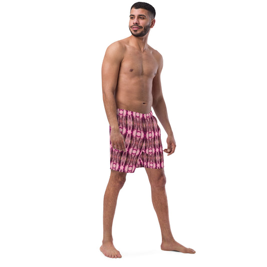 Eco-friendly Swim Trunks (Candy Cane)