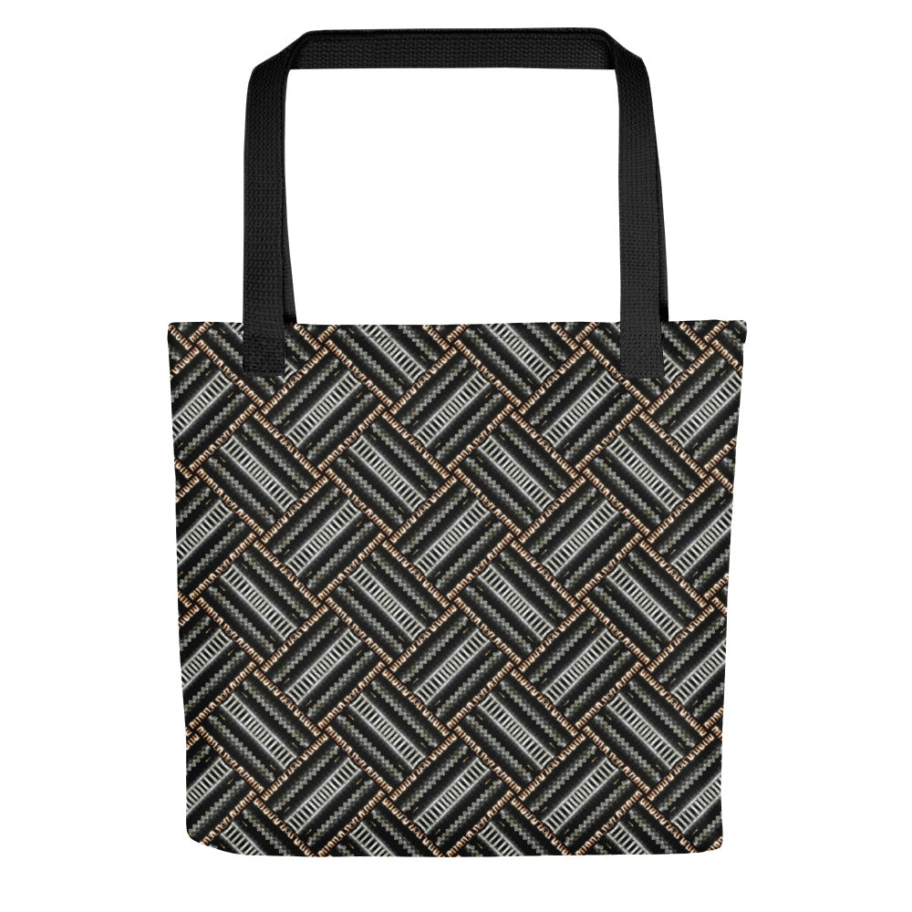 Tote Bag (Black & Tan No. 3)