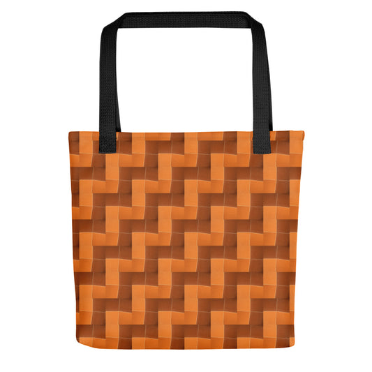 Tote Bag (Burnt Orange Tiles)