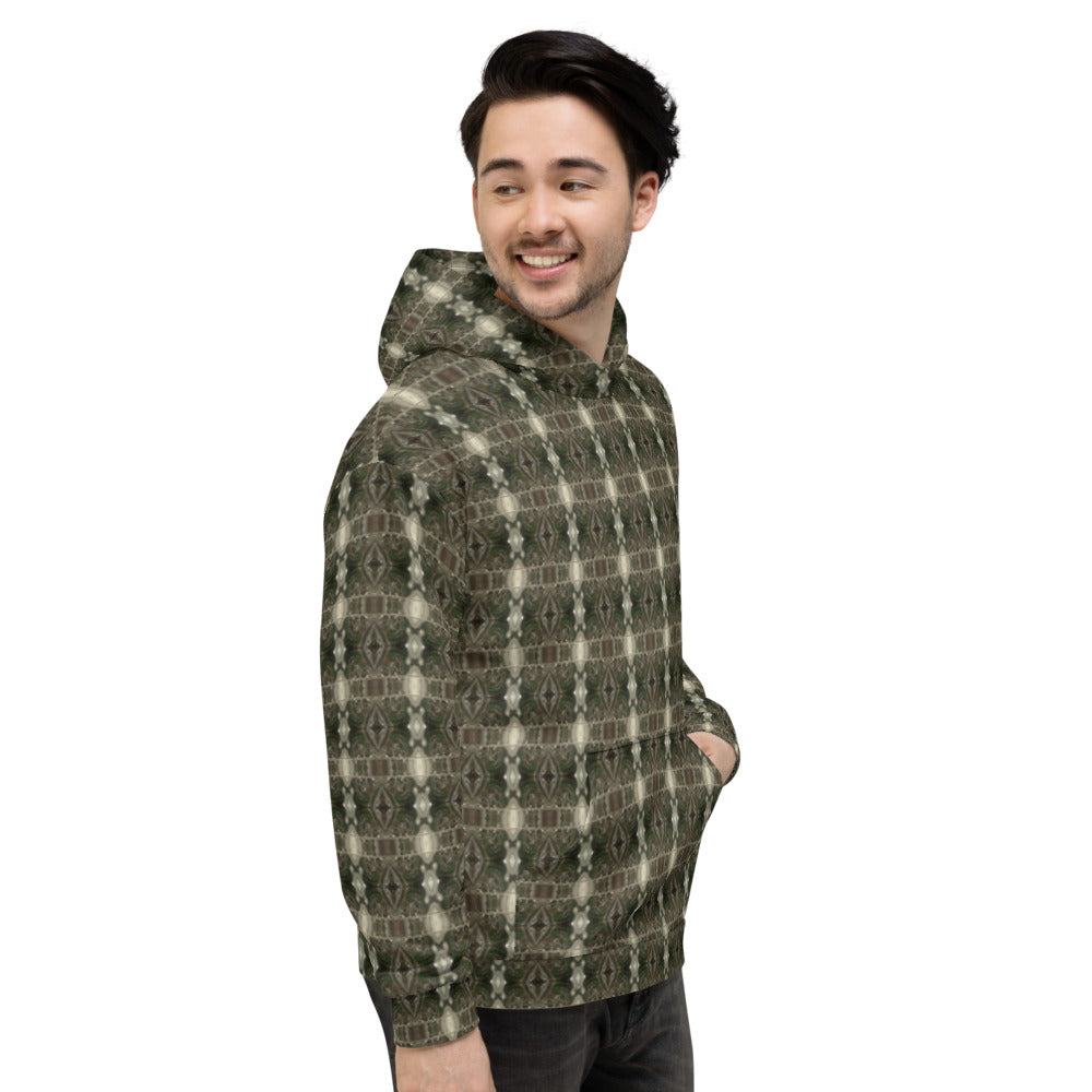 Pullover Hoodie (Swirl Plaid)