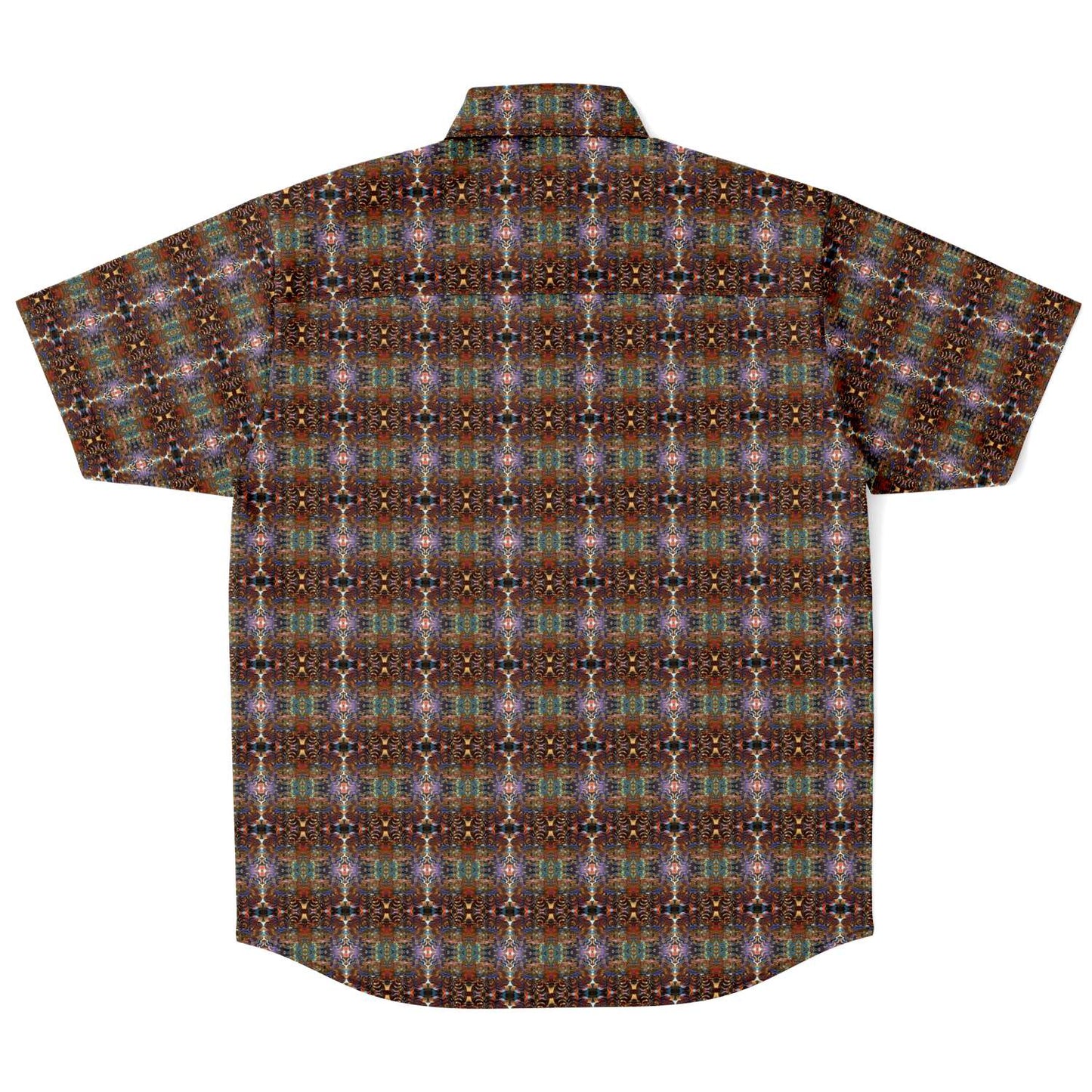 Short Sleeve Button Down Shirt (Woodstock No. 1)