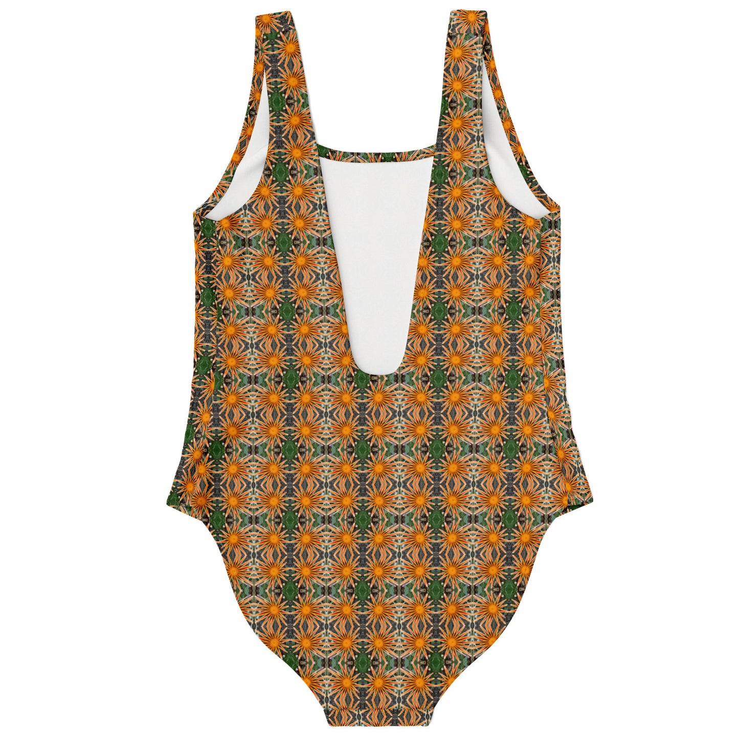 One-Piece Swimsuit Woman (Floral Dots)