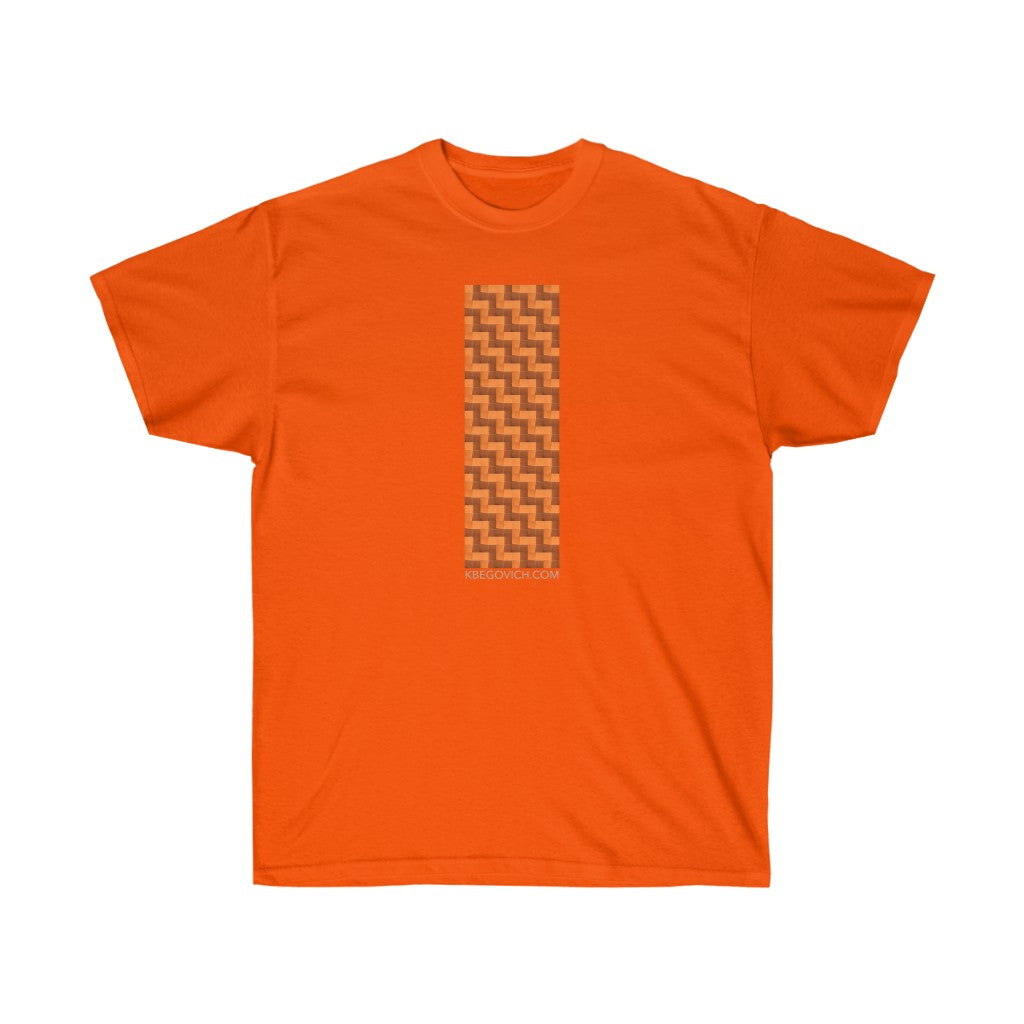 Ultra Cotton T-shirt (Burnt Orange Tiles)