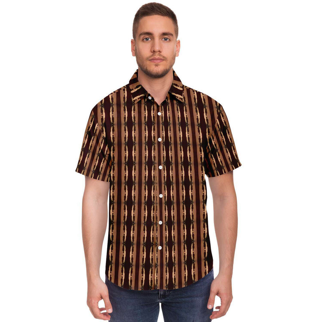 Short Sleeve Button Down Shirt (Cowboy)