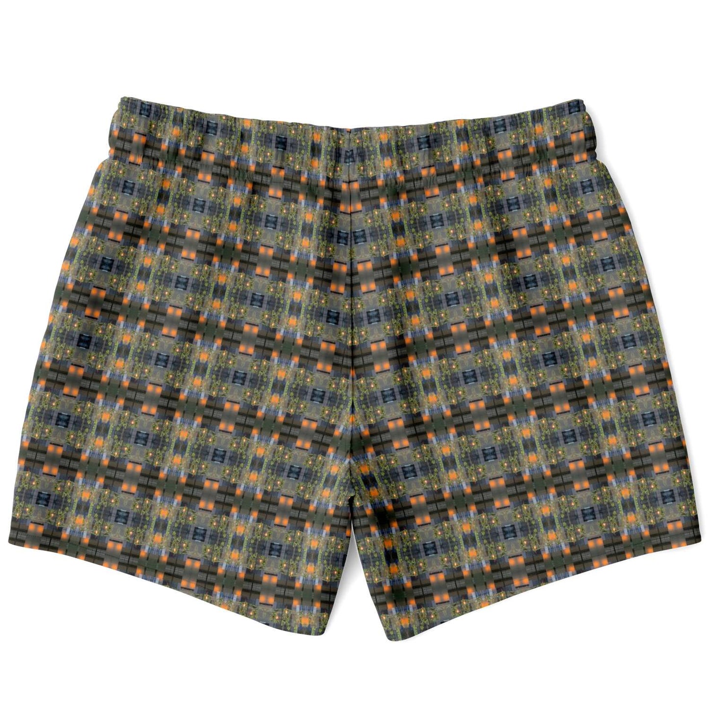 Swim Trunks (Modern Plaid No. 1)