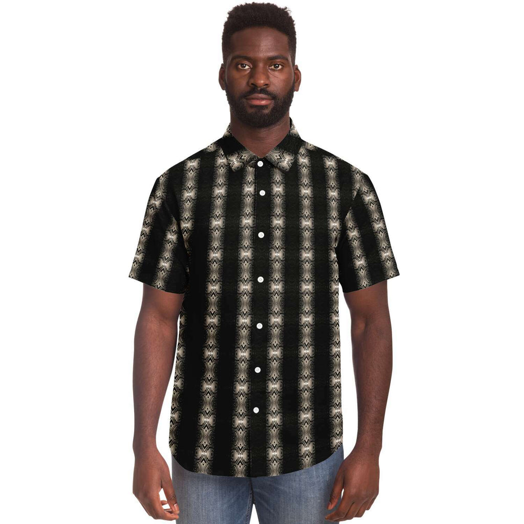 Short Sleeve Button Down Shirt (Mayan)