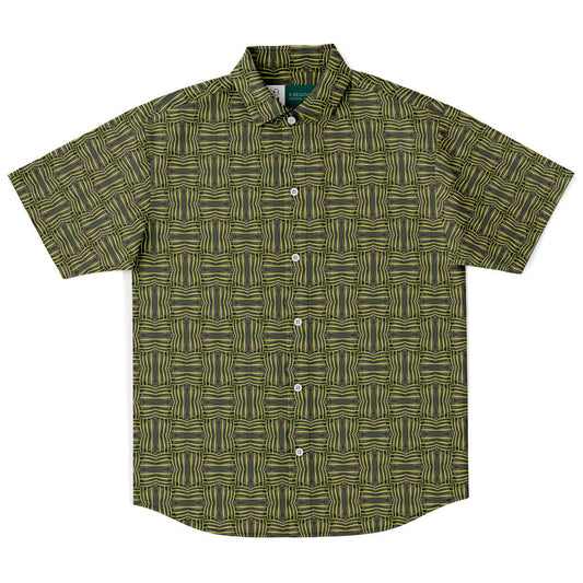 Short Sleeve Button Down Shirt (Teeth No. 1)